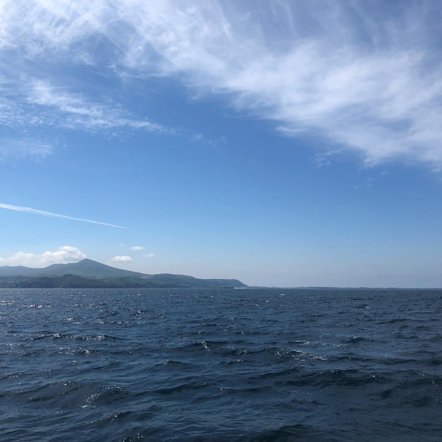 nice cruise to #Peel, some fresh steaks for my first mate #sailing #cooking #isleofman #ramsey