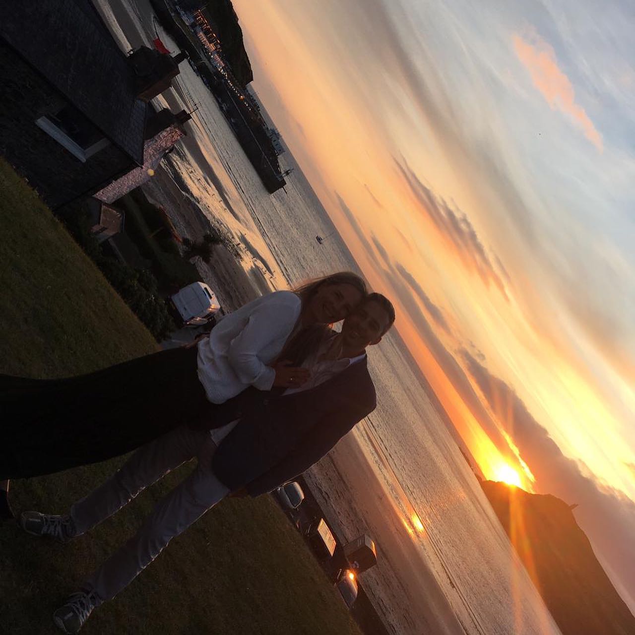an other moment in time, pure eternity.  It's all about the angle you look at beauty.  20 years #anniversary 👫❤️ #love #sailing #sunset #isleofman #WesterlyOceanlord