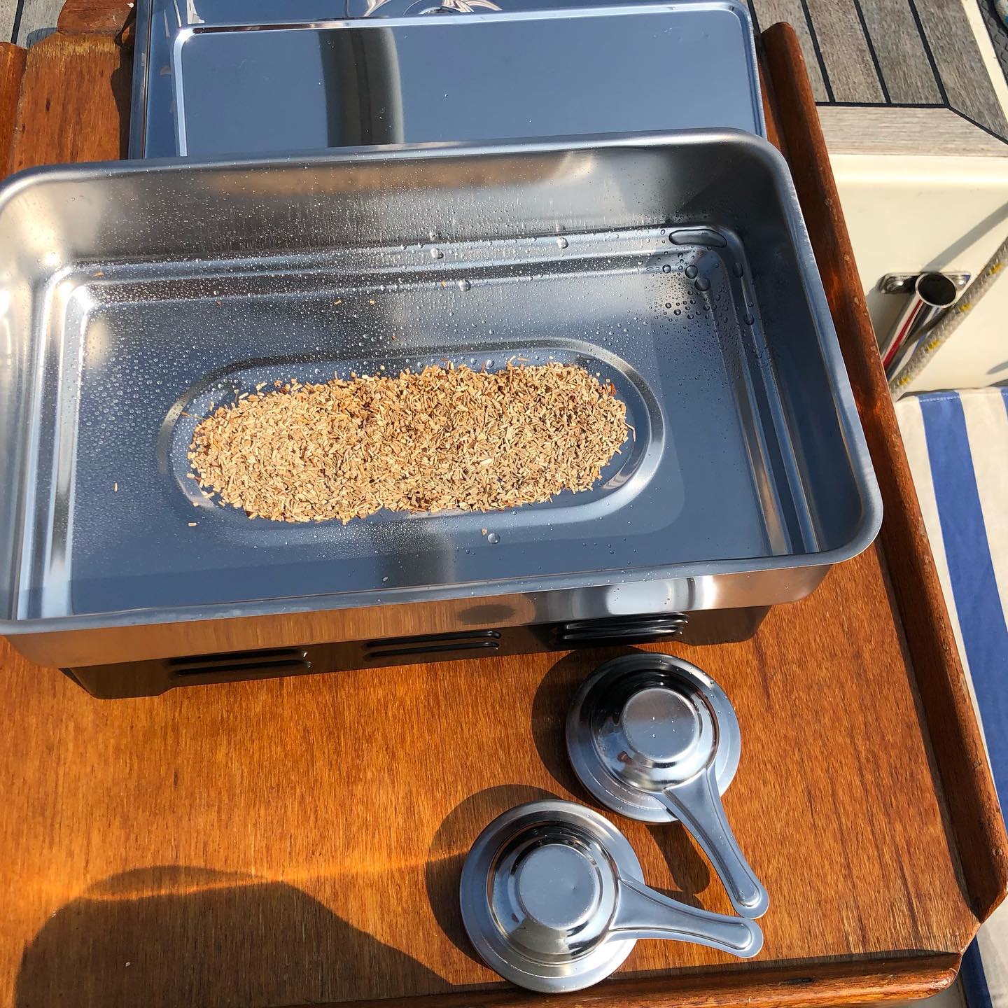 #smoker #smokergrill #sailing #makerel #liveishard #digitalnomad #isleofman #porterin #räuchern #räucherofen