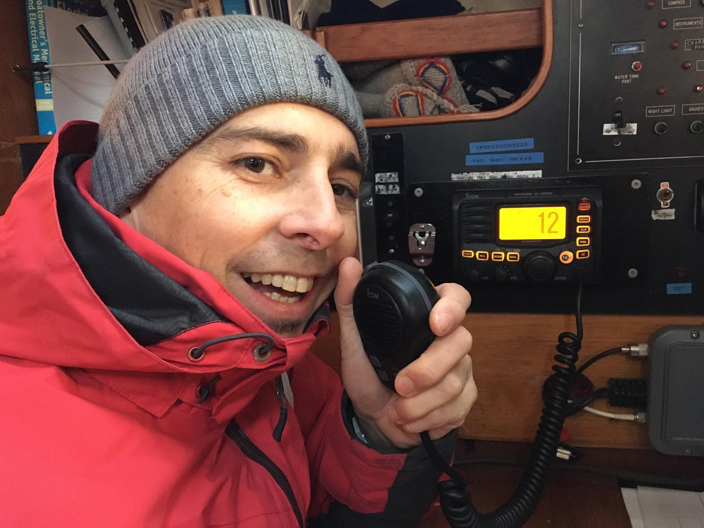 Showing our 4 years old nephew, how to use a VHF radio. The little fella is in Austria 🇦🇹 and was quite impressed from some "real" radio conversations between fishing boats and Ramsey habour 🤣🤣 #vhfradio #segeln #sailing #sailboat #segelboot #sailingyacht #sailingcouple #isleofman #iom #irishsea #irischesee #lagertha #adventure #abenteuerreisen #westerly #oceanlord #westerlyoceanlord #sailinglife #boatinglife #travel #reisen #sailingadventure #followus #segelabenteuer