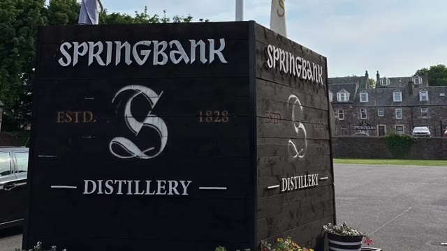 Springbang Whisky 🥃 Distillery tour #springbankdistillery #whiskydistillery #whiskytours #scotlandtravel #scotland #sailinglife