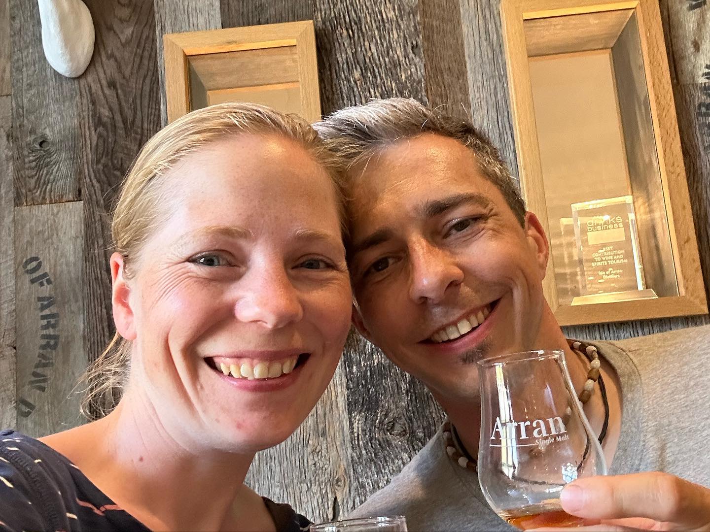Next on the Scottish Whisky 🥃 tour. Tasting like a pro 😎⛵️ #arrandistillery #scotlandwhisky #sailinglife #sailinglifestyle #argyll #oceanlord #westerly #whisky