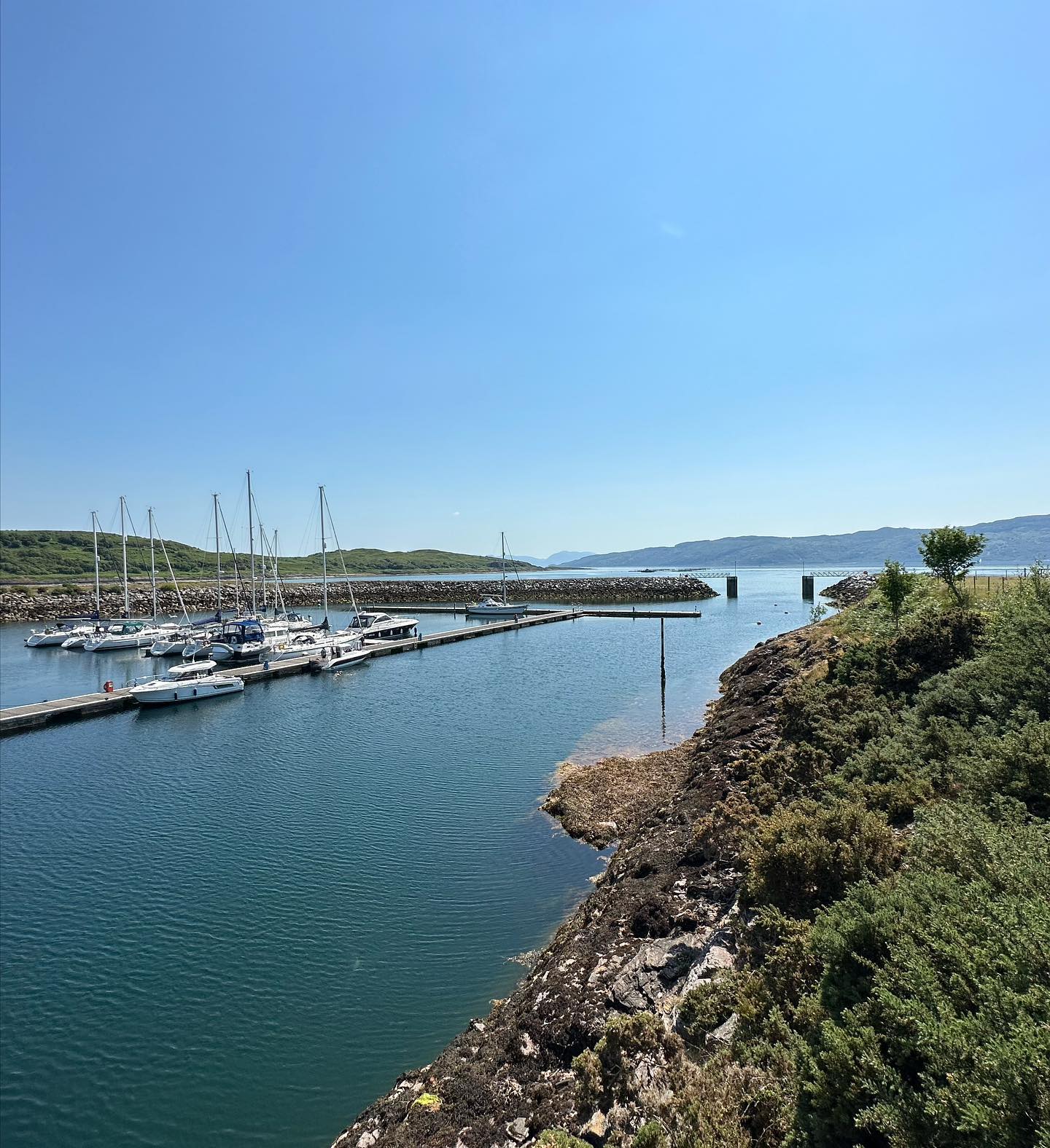 Lochranza to Portavadie #sail #sailing #potavadie #scotland #lochfyne #segeln #sailboalife #westerly #oceanlord #digitalnomads