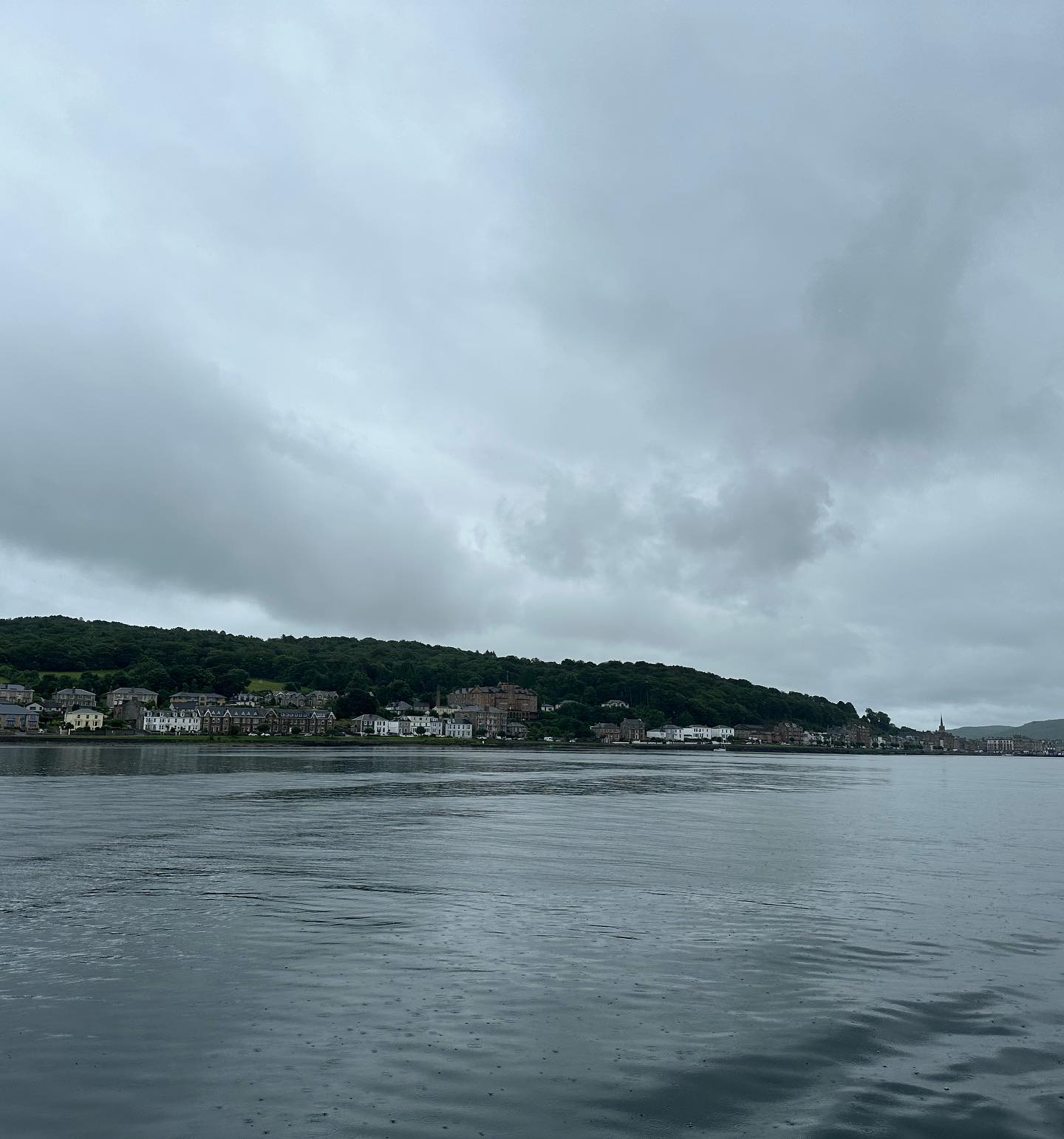 Rothesay to Largs accompanied by liquid sunshine ☀️ 🌧️ #sailing #scotland #segeln #schotland #liquidsunshine #largs #firthofclyde