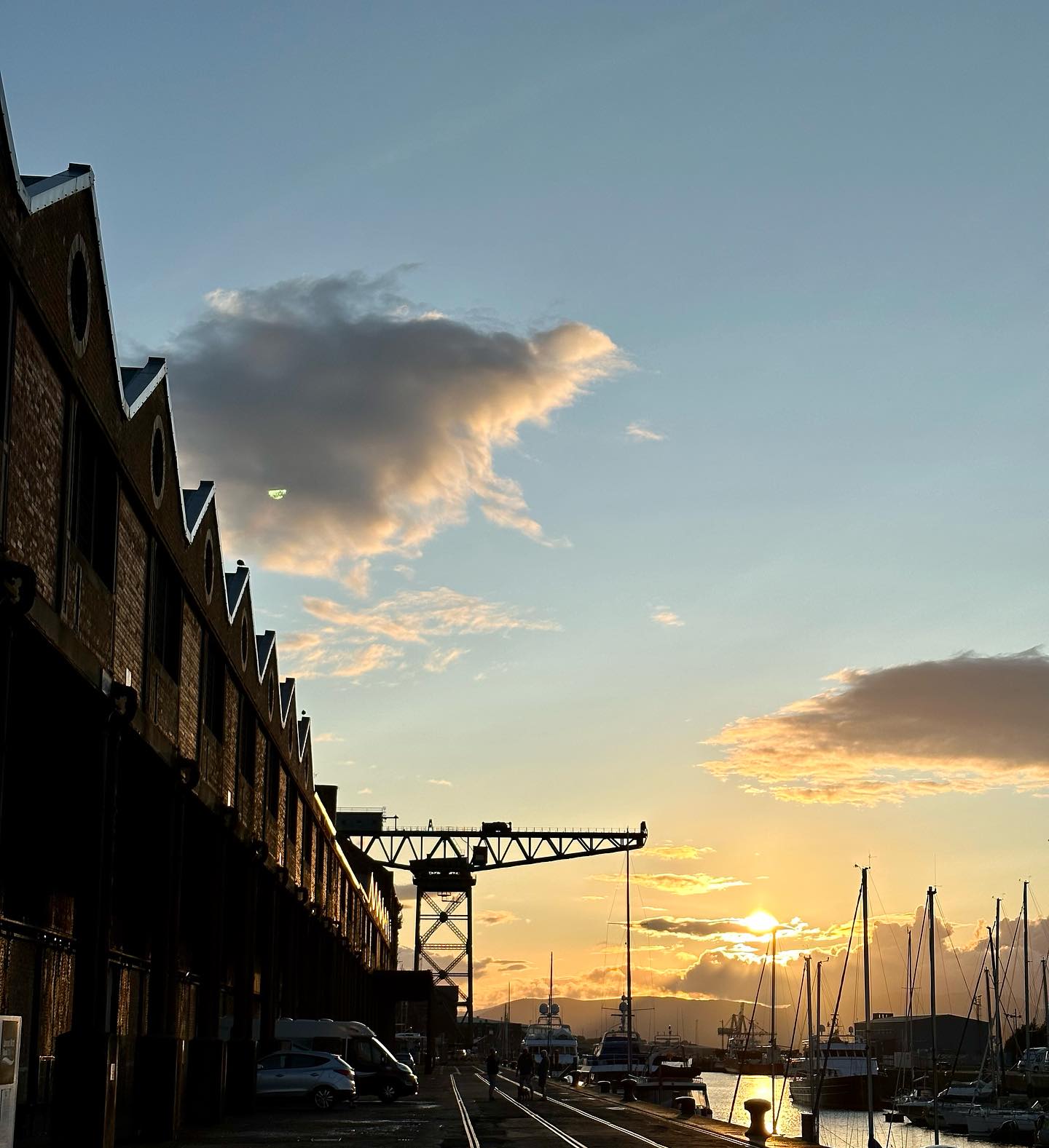 James Watt Dock, Greenock to Millport, Great Cumbrae #sailing #sail #segeln #scotland #greatcumbrae #millport #segelabenteuer #sailinglife #sailinglifestyle #clyde