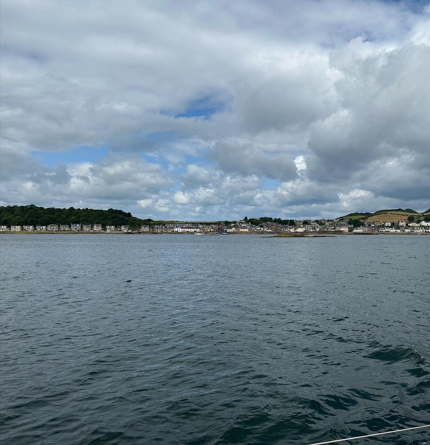 Millport to Portavadie for a short visit. We tried to sail as much as possible. #sailing #sailinstagram #segeln #scotland #sailingscotland #clyde #portavadie #bute