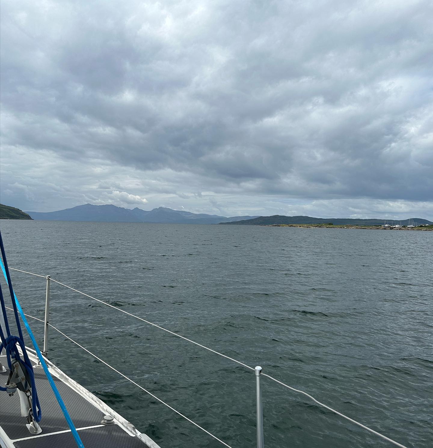 Millport to Portavadie for a short visit. We tried to sail as much as possible. #sailing #sailinstagram #segeln #scotland #sailingscotland #clyde #portavadie #bute