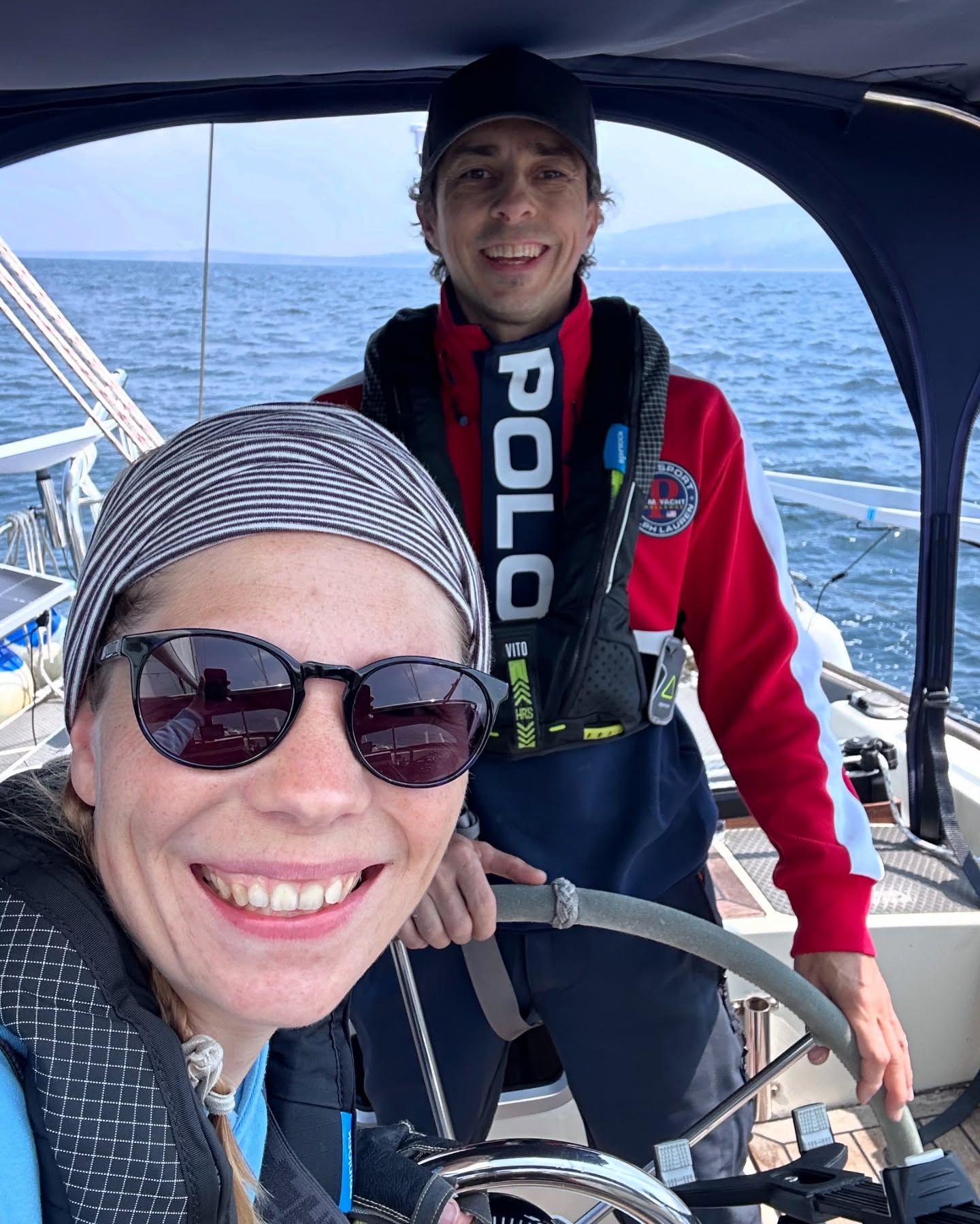 📸 Smooth Sailing in the Irish Sea 🌊
We've just completed our shakedown sail after a massive refit, and soon we'll be cruising the Irish Sea and the stunning west coast of Scotland! 🛠️⛵ The weather was kind to us, we saw dolphins playing in our wake, and everything on board worked perfectly. Plus, our cat seemed to enjoy the journey as much as we did! 🐾❤️
Every day is an adventure when you're chasing horizons together. Can't wait to see what tomorrow holds! 🐬⛵
#sailinglife #couplegoals #adventureawaits #liveaboard #sailingcouple #boatlife #catonboard #irishsea #westscotland #sailinglagertha
