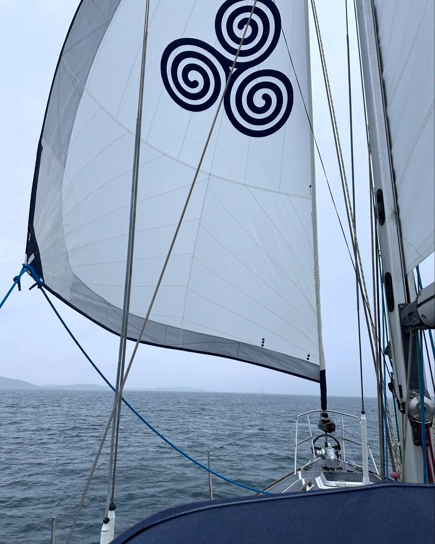 🌧️ Rainy Day, Mussels Day ⛵
Despite the rain and fog, we had an adventurous downwind passage from Ardfern to Loch Spelve. Good planning and an early start ensured we got the tides right and had a great sailing day. We were even treated to a dolphin sighting! Our reward? Fresh mussels, directly from the farm, offered via an honesty box and cooked to perfection by Andrea. Plus, our sailing cat enjoyed the adventure too! Delicious! 🌊🍴 . . . . . . #sailinglife #rainyday #adventuresailing #lochspelve #freshmussels #foggyday #downwindsailing #boatlife #sailingcouple #dolphinsighting #scotland #westscotland #sailinglagertha #westerlyyachts #westerlyoceanlord #segeln #sailingcat #catonboard #boatcat #adventurecat #catsatsea