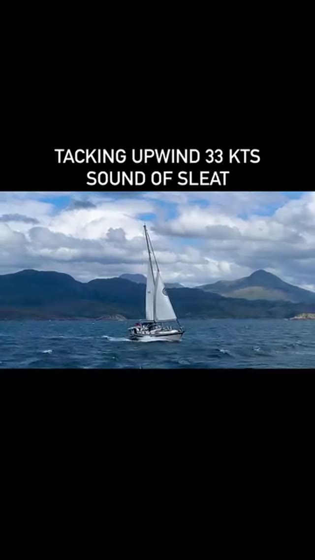 ⛵ Beating Upwind from Plockton to Mallaig 🌬️
We had an intense upwind sail from Plockton to Mallaig, heavily reefed with gusts up to 33 knots. Passed under the Skye Bridge, navigated the fast tidal streams of Kyle Rhea, and were followed by dolphins. Tacked south through the Sound of Sleat, chased birds, and raced alongside SY Kutani @farr.a.way . We also caught up with the 72ft expedition yacht Zuza and her skipper, Mark. Best of all, we enjoyed the entire trip with no rain!
#upwindsailing #plockton #mallaig #kylerhea #skyebridge #sailingadventures #soundofsleat #dolphinsighting #yachtracing #expeditionyacht #heavilyreefed #sailinglife #boatlife #sailingcouple #scotland #westscotland #sailinglagertha #westerlyyachts #westerlyoceanlord #segeln