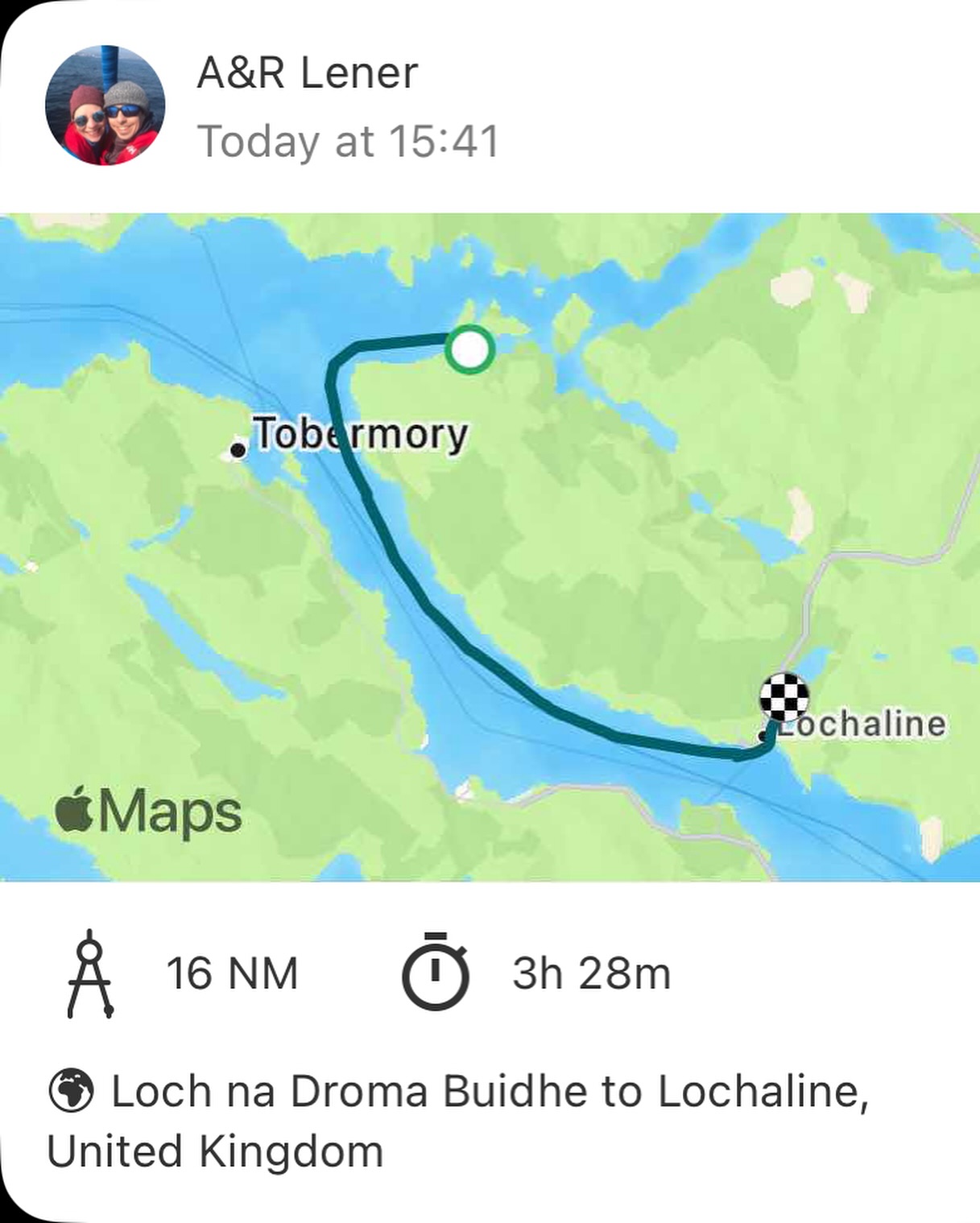 ⛵ Journey from Loch na Droma Buidhe to Loch Aline 🌩️🌤️
Our day started early when a nearby boat dragged its anchor and drifted uncomfortably close. We spent the night in the cockpit from 1:30 am until 5:30 am, keeping an eye on things until they finally moved elsewhere. After a morning thunderstorm, we set off from Loch na Droma Buidhe, facing upwind gusts up to 30 knots. By evening, the weather turned in our favor, and we enjoyed a sunny downwind sail with full sails out. Now settled in Loch Aline, soaking in the calm before the next gale rolls in early tomorrow.
#sailinglife #lochaline #shelterhopping #stormysailing #anchorwatch #upwindsailing #downwindsailing #scotland #westscotland #sailingadventures #sailinglagertha #westerlyyachts #westerlyoceanlord #segeln