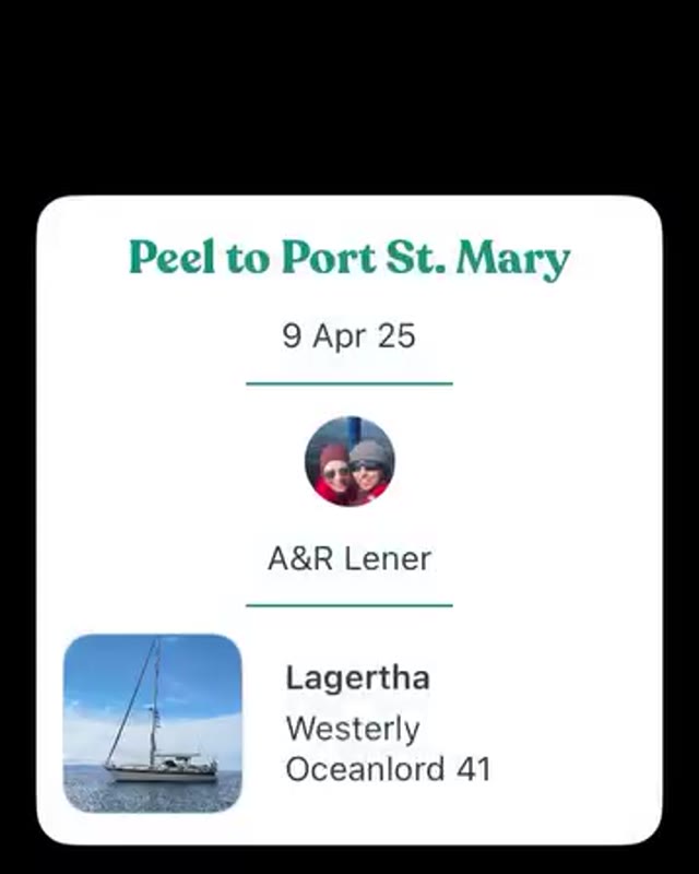Today's sail from Peel to Port St Mary was a cracking little shakedown trip! 😎 We slipped through the Sound of Calf - a narrow stretch with some tricky currents to keep you on your toes - but totally worth it for the stunning view of the Drinking Dragon rock. 🐉
The weather played along nicely too: cool, dry, and just enough breeze to keep things interesting. 🌬️ Now tucked in and set up in a good spot for the next leg over to North Wales. ⛵
#SailingLife #IsleOfMan #CalfSound #ShakedownCruise #DrinkingDragon