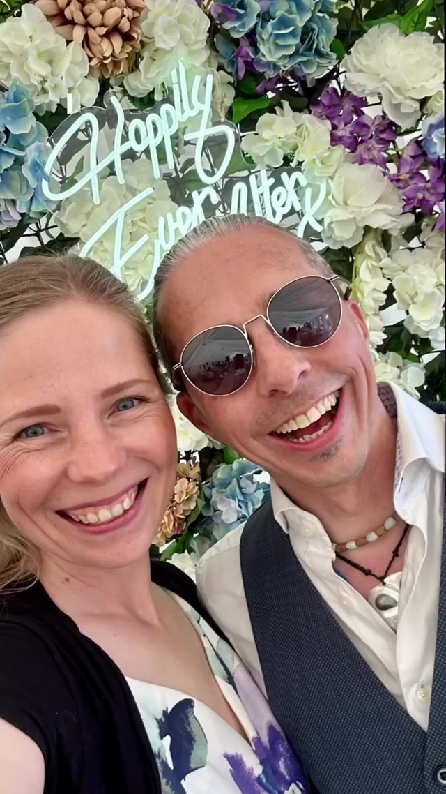 Happy 24 years together and 9 of them married! ❤️ Grateful for every moment, laugh, challenge and adventure we’ve shared. Here’s to many more! 🥂
#lovestory #togetherforever #anniversary #couplegoal #gratefulheart #happytogether