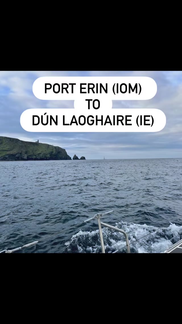 Across the Irish Sea from Port Erin on the Isle of Man to Dún Laoghaire in Ireland. Not a huge amount of wind to play with, so it was a bit of a motor sail ⛵️Honestly, sometimes a little engine assistance is very welcome! The best bit? Having a pod of dolphins lead the way - always a magical moment. ✨ It took us nearly 13 hours, but we arrived just in time for a well-deserved Guinness! 🍻 Life aboard Lagertha is good, even when it involves a long passage. We’re definitely feeling the Vitamin Sea vibes now!😊 We stay here until storm Floris clears 🌊🌪️☔️ #lagertha #sailinglagertha #westerlyoceanlord #sailingyacht #uksailing #iom #isleofman #dunlaoghaire #ireland #irishsea #sailing #sailingboat #instasailing #sailinginstagram #boatlifestyle #boat #sailors #sailingcouple #explorers #digitalnomade #cruising #wanderlust #vitaminsea #travel #dolphins #motorsailing #guinness #adventurelife