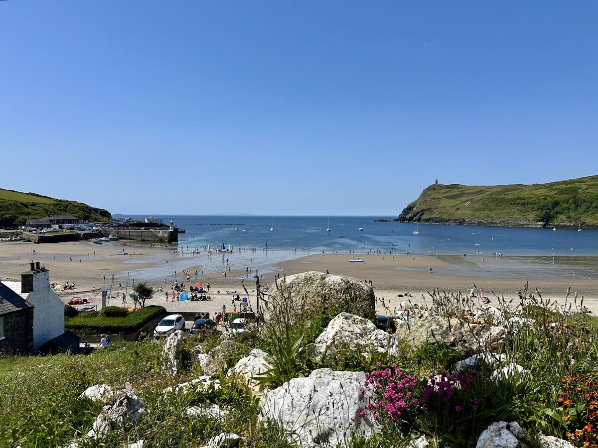 Port Erin Bay from the water