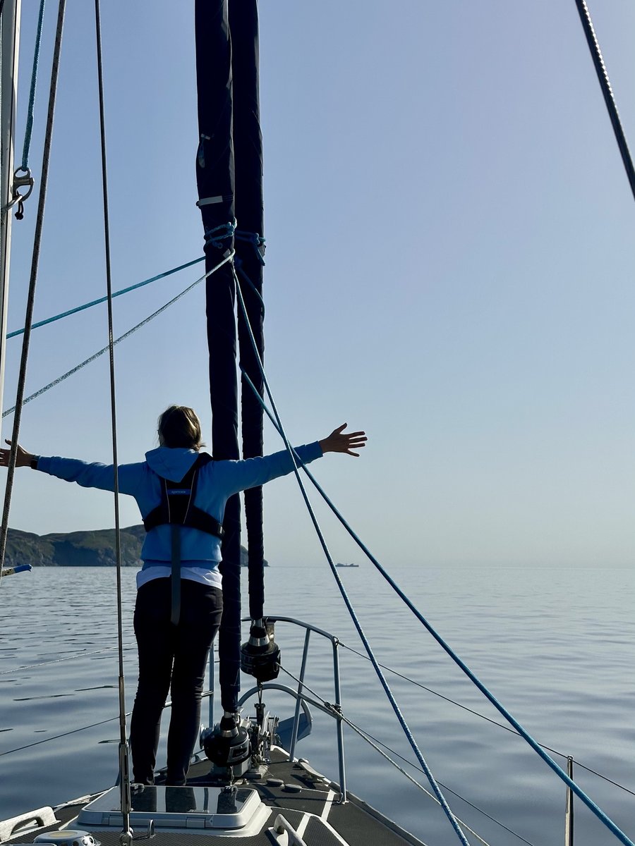 The adventure begins - leaving the island
