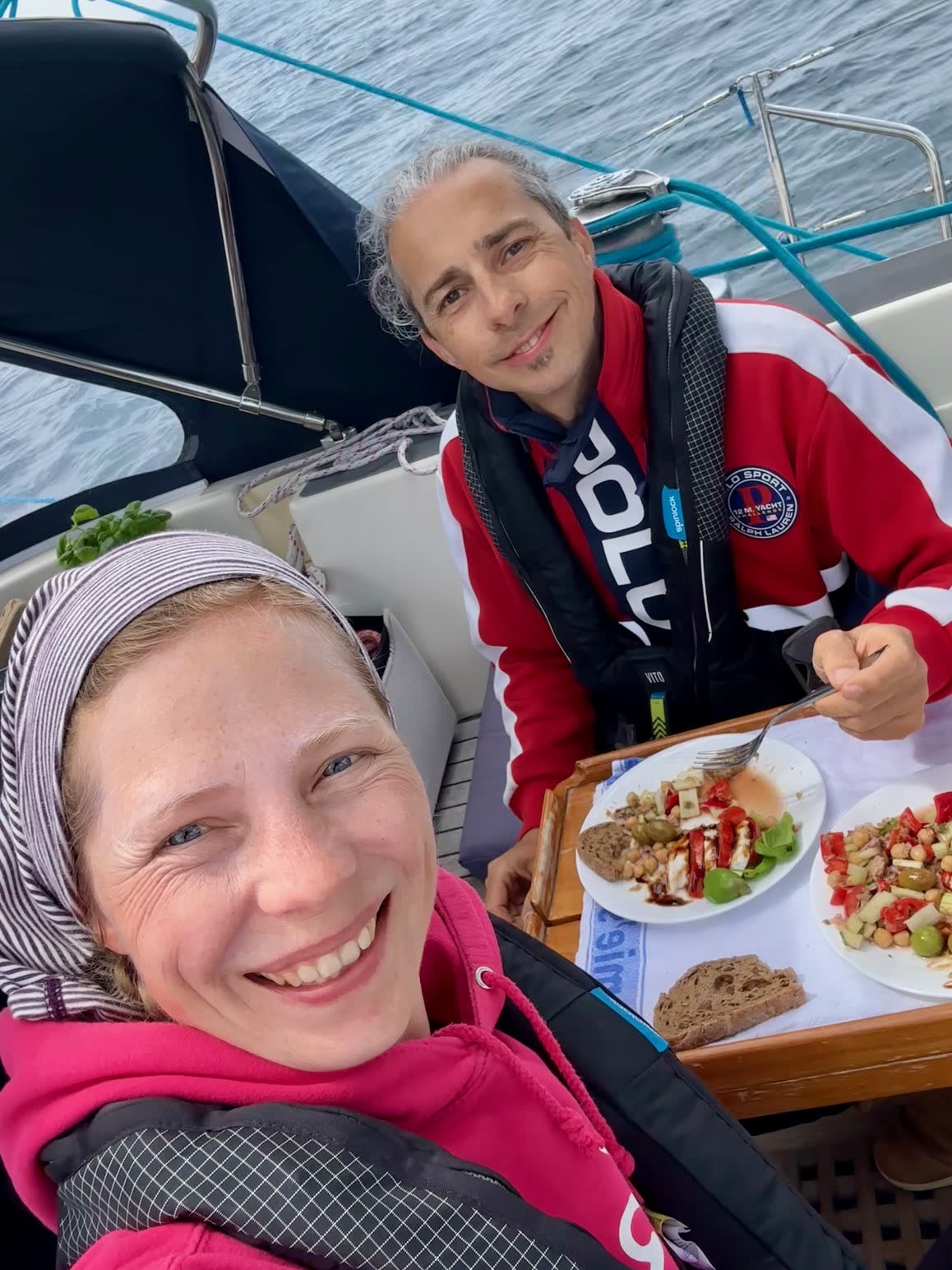 Lunch at sea
