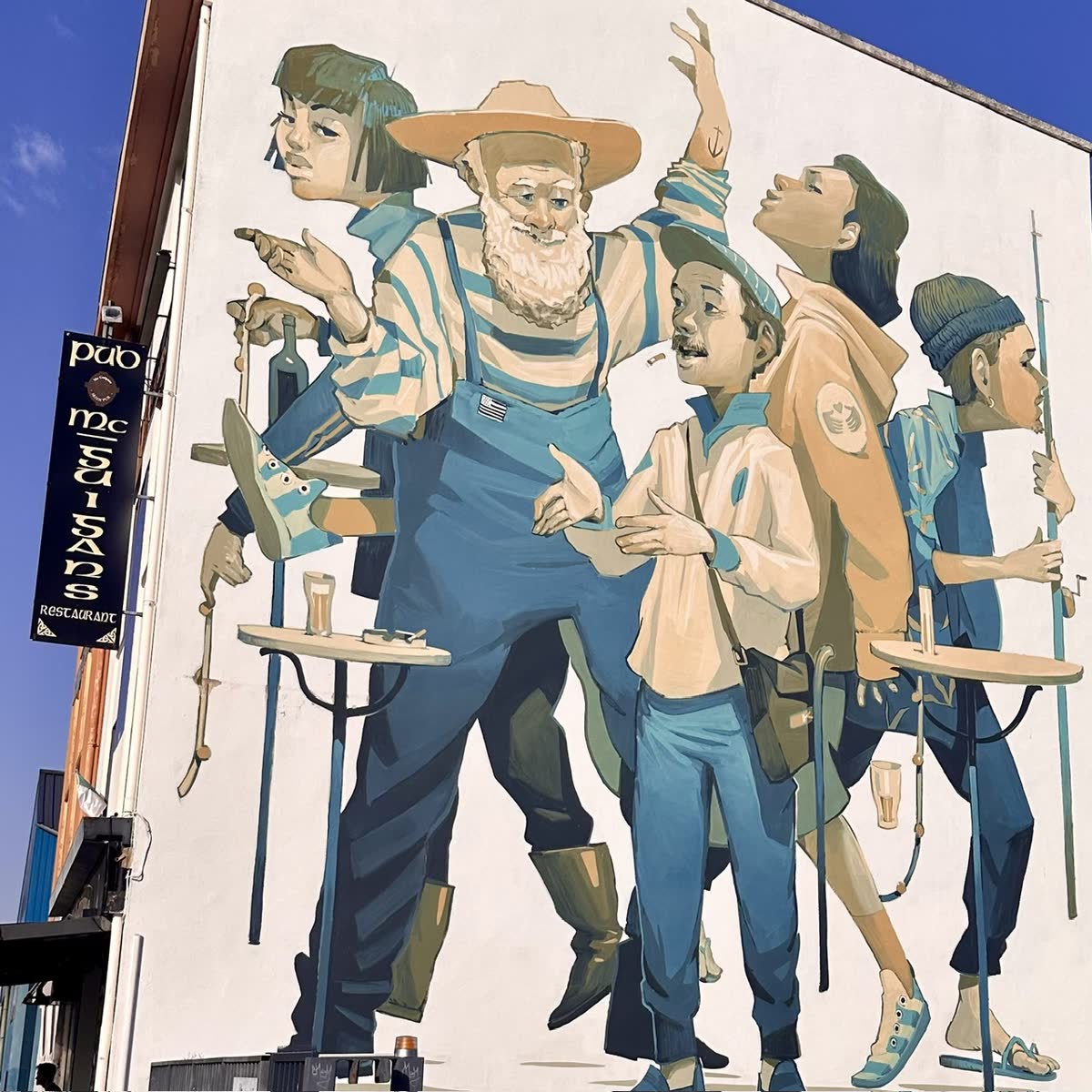 Mural in Brest