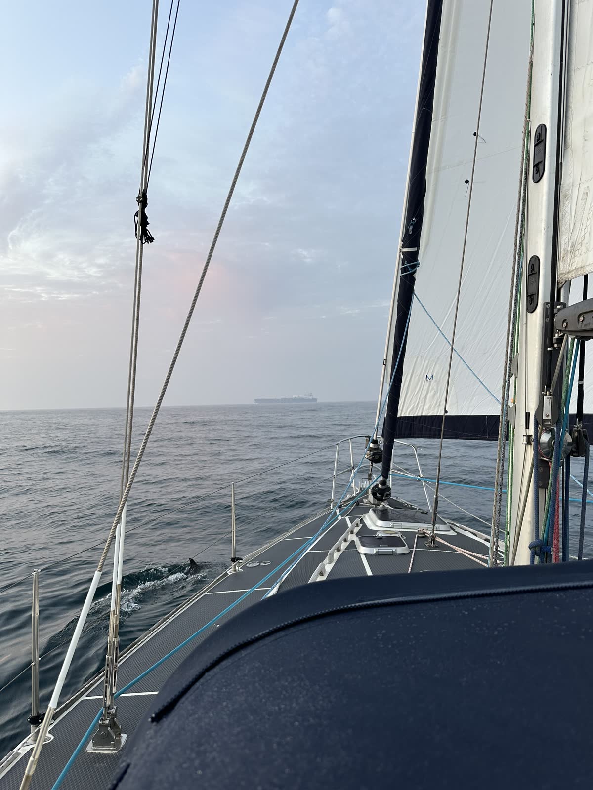 Sunrise watch on the Channel