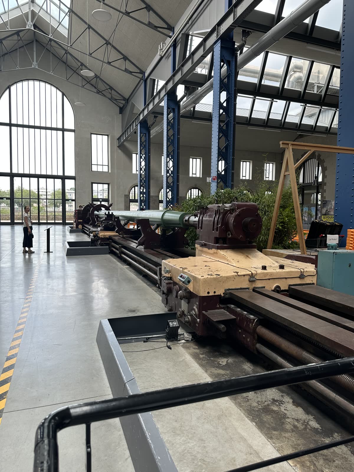 Industrial machinery at Musee 70.8