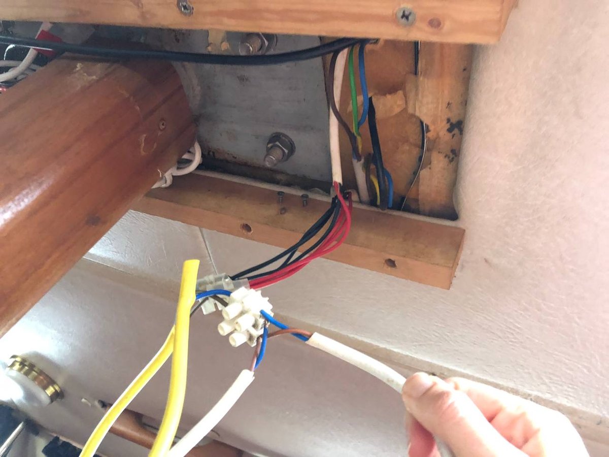 Clean new wiring - every cable sized for its circuit, properly routed and secured