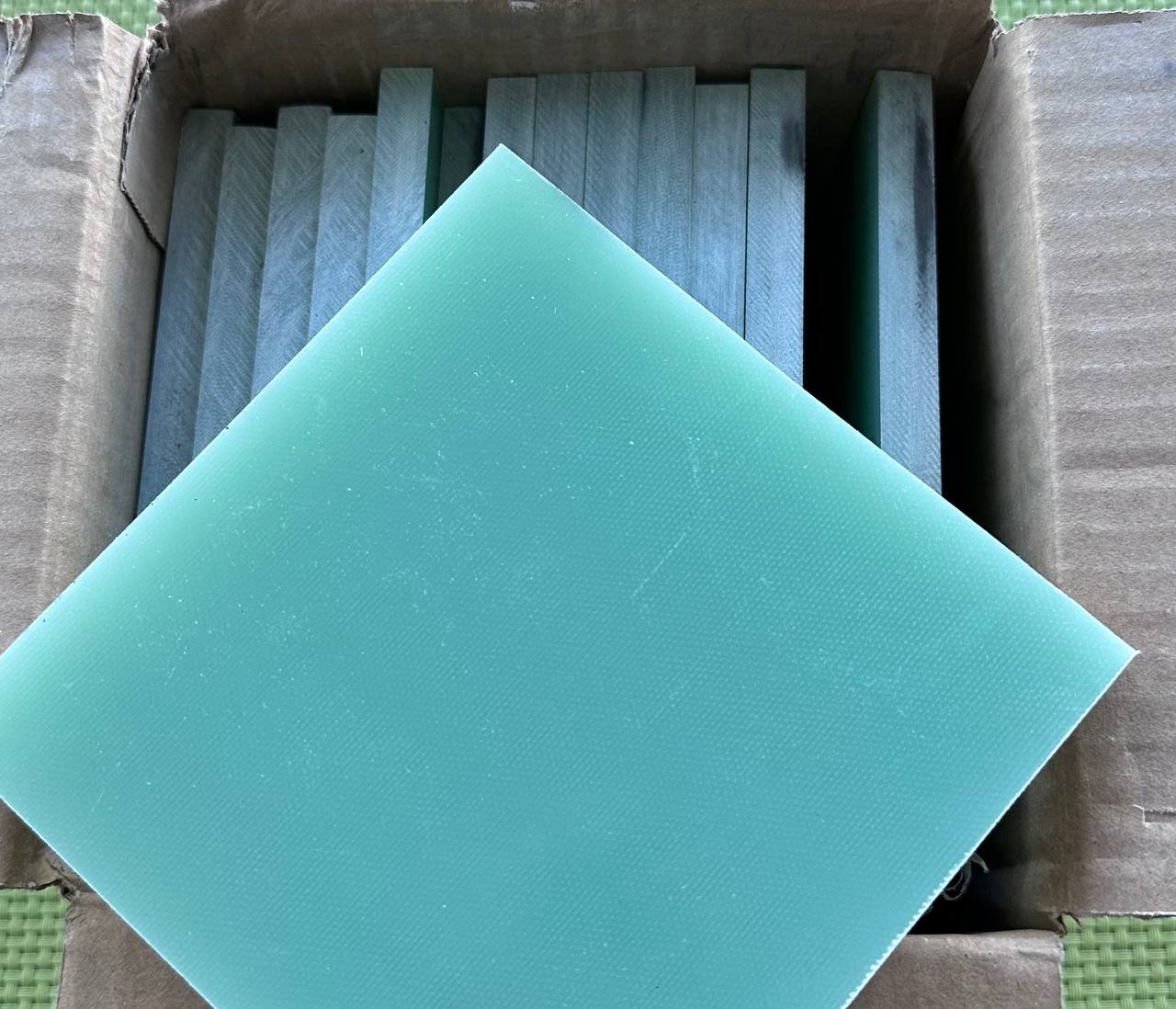 Trudesign composite skin fittings and backing plates ready for installation